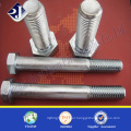 Din931 hexagonal bolt Main product hex head bolt Grade 10.9 hex head bolt